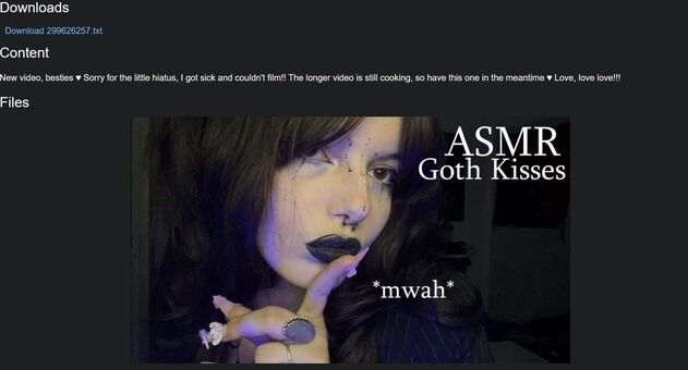 Asmr Creature Foto Nua Vazada OnlyFans 38