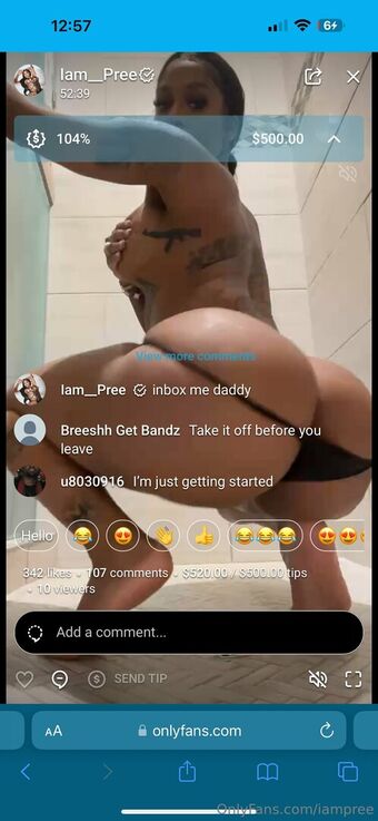 iampree Foto Nua Vazada OnlyFans 4