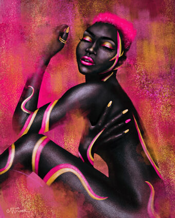 Nyakim Gatwech Foto Nua Vazada OnlyFans 9