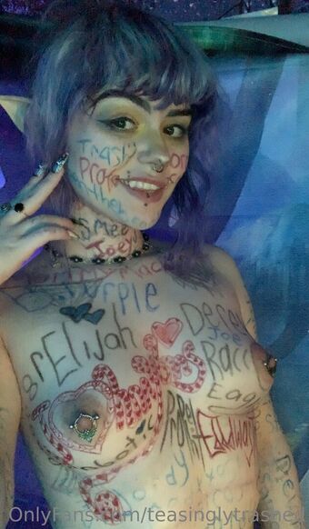 teasinglytrashed Foto Nua Vazada OnlyFans 10